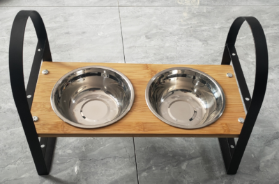 ペット 食事台 Iseebiz ペットフードスタンド フードボウル ペットボウル 犬 いぬ イヌ 食器スタンド お盆 机 つくえ トレー 高さ調節 小型犬 中型犬 猫 ねこ ネコ 水入れ ご飯入れ 餌台 餌入れ ご飯台 ドッグフード入れ